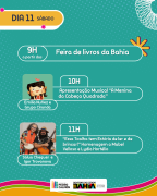 Festival ‘Ler e Brincar’ na Biblioteca Central do Estado da Bahia começa na quinta (09); confira os horários