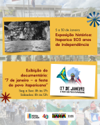 203 anos da Independência de Itaparica ganha exposição e documentário na Biblioteca Juracy Magalhães Júnior