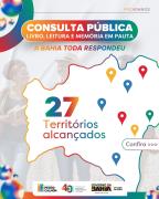 Consulta pública da Fundação Pedro Calmon mobiliza os agentes culturais dos 27 territórios de identidade da Bahia