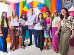 FPC celebra 16 anos da Biblioteca Municipal de Ichu com doação de acervo via Governo Federal