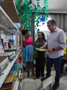 FPC celebra 16 anos da Biblioteca Municipal de Ichu com doação de acervo via Governo Federal