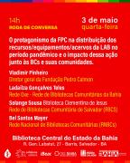 EVENTO BIBLIOTECAS COMUNITÁRIAS 1