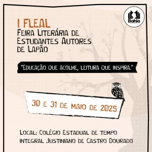 Card de divulgação FLEAL