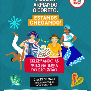 Festival Encantos de Amargosa celebra as Artes na Terra do São João