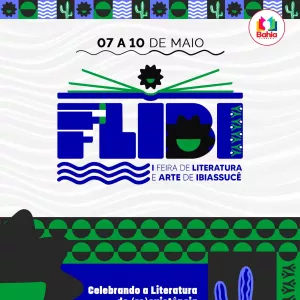 Card de divulgação - FLIBI