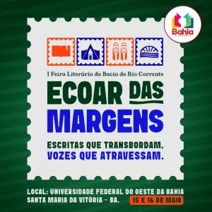 Banner verde / Ecoar das Margens