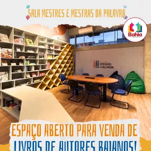Fundação Pedro Calmon abre espaço para autores baianos comercializarem suas obras; saiba como se cadastrar
