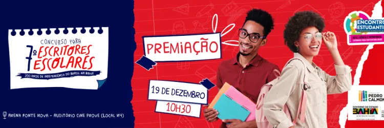 Card - Premiação Escritores Escolares