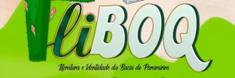 Card de divulgação da FLIBOQ