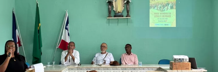Homenagem aos Encourados de Pedrão encerra edição de 2025 do ‘Bahia: Memórias de Lutas e Liberdade’ 
