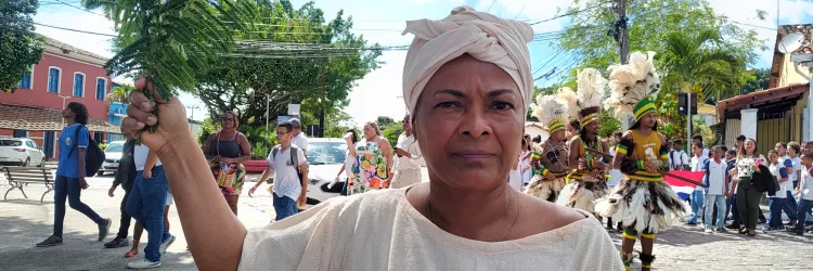 Biblioteca Juracy Magalhães Jr. realiza Caminhada Cívica pelas ruas de Itaparica