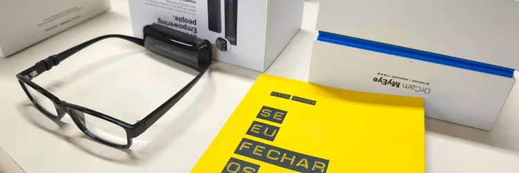 FPC compra óculos de inteligência artificial que garantem acessibilidade às pessoas com deficiência visual nas bibliotecas estaduais