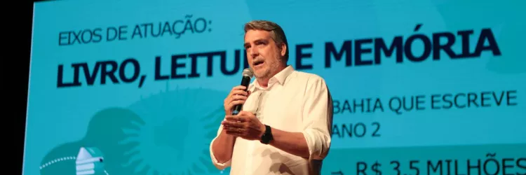 Governo da Bahia lança editais para bibliotecas, espaços de memória, arquivos, publicação de livros e pesquisadores