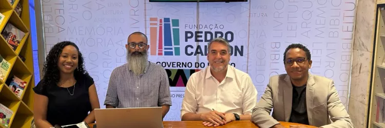 Ingrid Paixão, Walter Silva, Sandro Magalhães e Anielson Santos debateram os Editais na livre