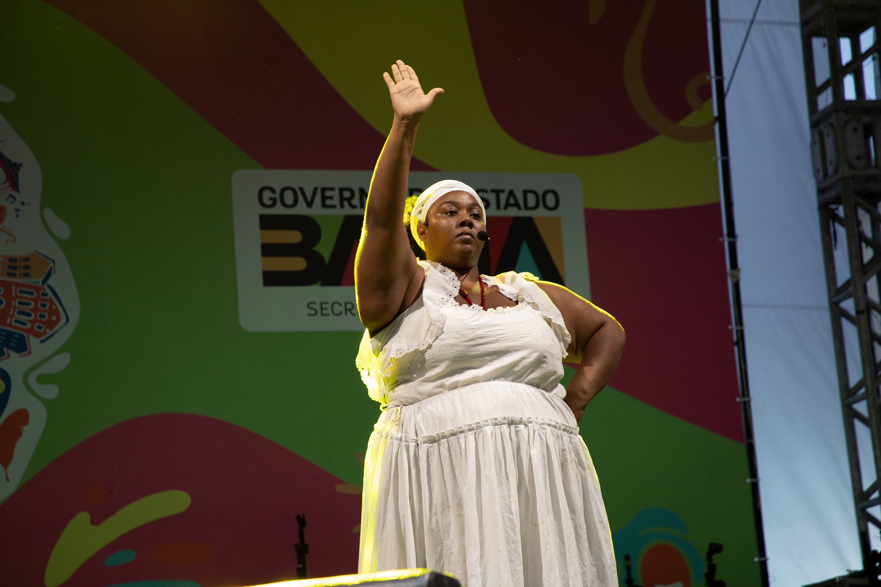 O troféu de segundo lugar foi para Óia, Oyá, de Brenda Matos