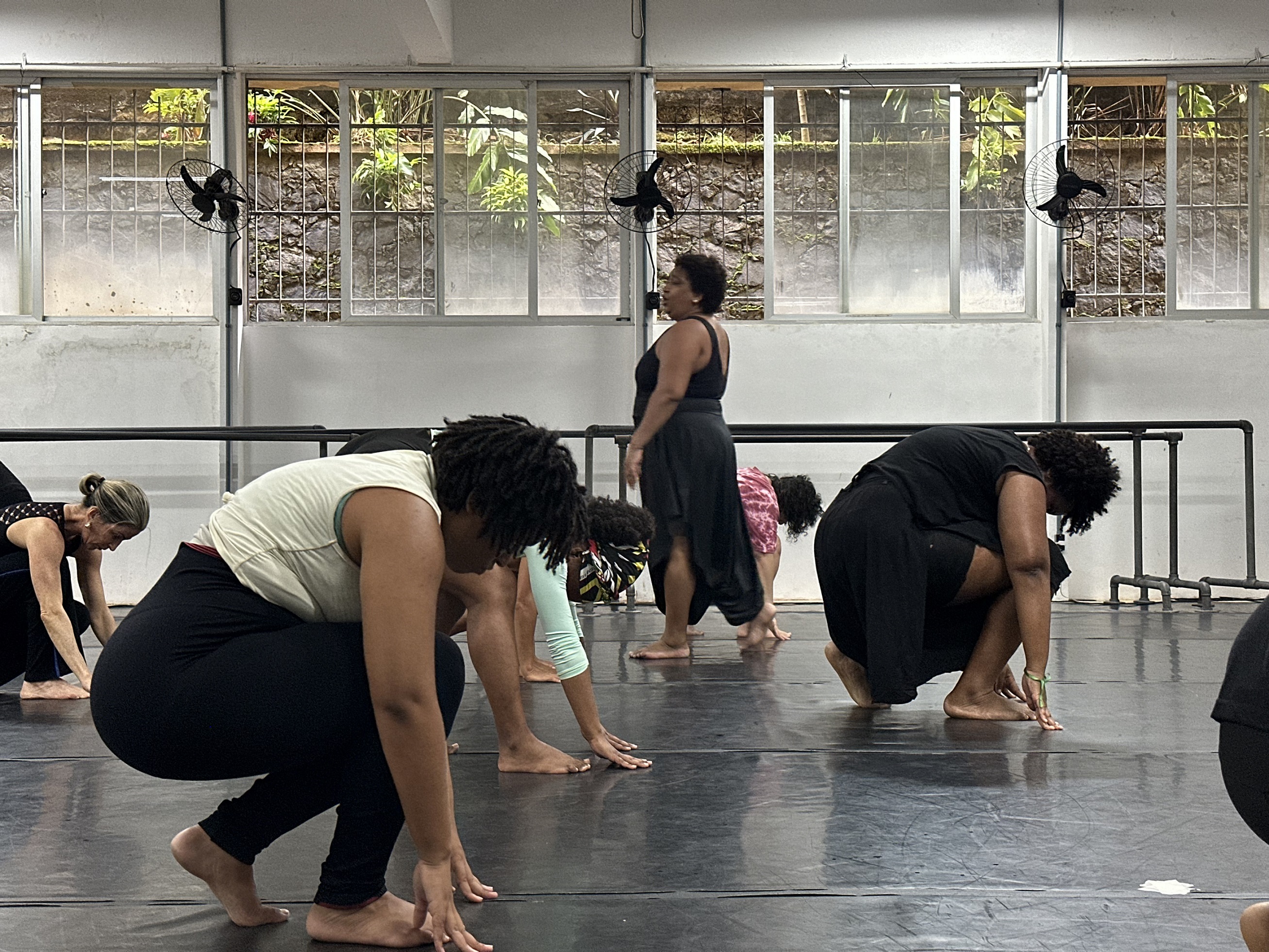 Tatiana Campelo em aula do BTCA INTERCAMBIO