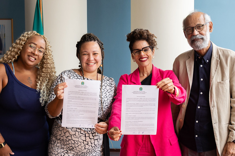 Funarte e Funceb firmam protocolo para fortalecer políticas de formação em artes circenses na Bahia