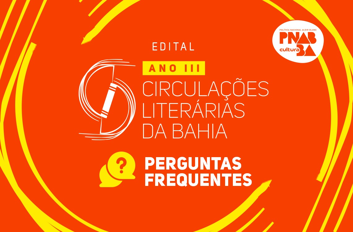 Edital Circulações Literárias Ano III conta com plantão tira-dúvidas nesta terça, dia 31