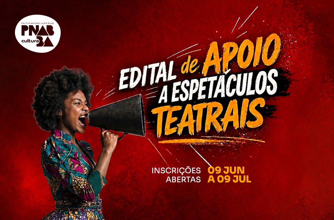 EDITAL 022/2026 - APOIO A ESPETÁCULOS TEATRAIS