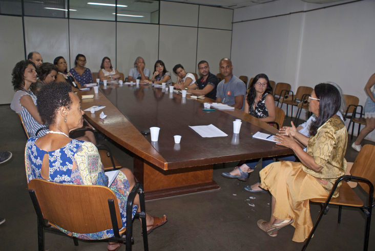  Organizações que atuam pelo viés social, atrelando formação e artes se reuniram  com gestores da Fundação, na tarde desta segunda-feira, 15.02