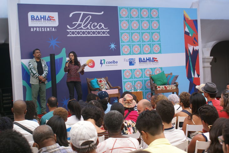 Programação foi aberta na tarde desta quinta-feira, dia 13 de outubro. Secretário Jorge Portugal mediou mesa de abertura e lançou site e publicações do Mapa da Palacra.BA, ao lado da diretora da Funceb, Fernanda Tourinho