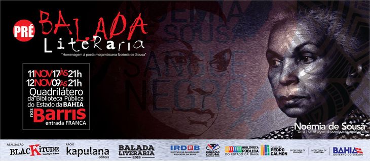 Lançamento acontece na Pré-Balada da Bahia, evento que funciona como esquente da Balada Literária de São Paulo. A Funceb é um dos apoiadores