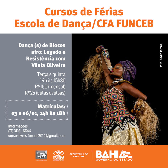 Curso de Férias -- Escola de Dança / CFA FUNCEB -- 2017