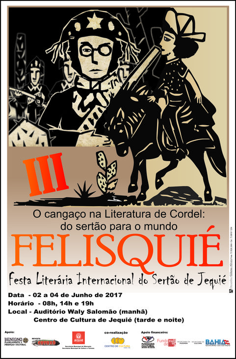   Terceira edição do evento acontece de 2 a 4 de junho, com palestras, debates, mesas, filmes, saraus e livros 