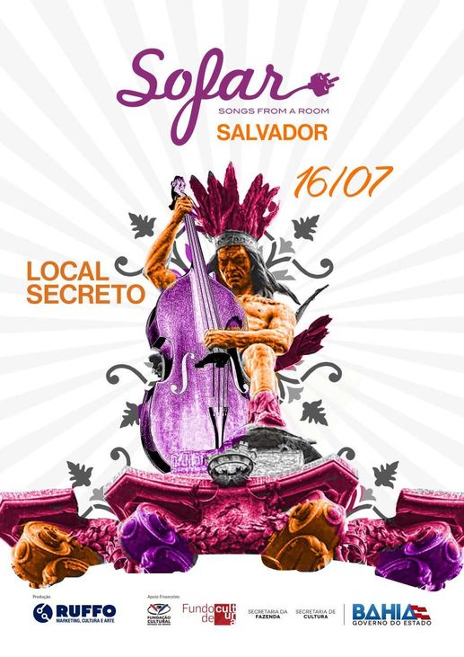 Projeto é contemplado pelo edital setorial de música do Fundo de Cultura da Bahia (FCBA), instrumento de fomento à cultura das secretarias estaduais da Fazenda (Sefaz) e de Cultura (Secult)