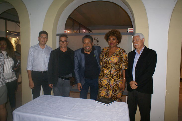 O secretário de Cultura Jorge Portugal participou da assinatura de nomeação na sede da Fundação, na tarde desta terça-feira