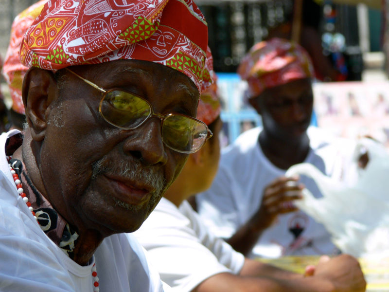 Alápini, A Herança Ancestral de Mestre Didi (Foto Hans Herold)