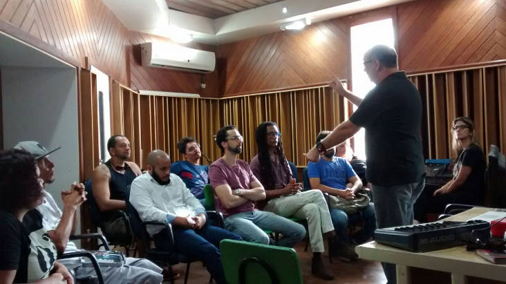 Oficina no Instituto WR