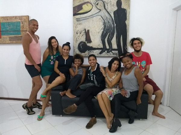 Artistas contemplados pelo intercambio cultural firmado entre Funceb e Vivadança! (Foto: Amanda Moreno)