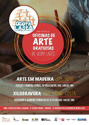 Ocupa Lajes - Oficinas de Arte Gratuitas
