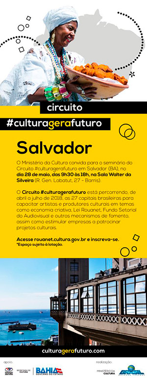 #CulturaGeraFuturo