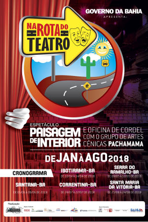 Apresentação do espetáculo Paisagem do Interior em Ibotirama (Foto: Hermerson Pachamana)