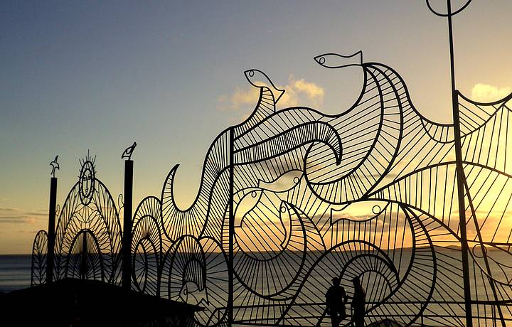 Gradil de Caribé, Museu de Arte Moderna da Bahia (MAM-BA) (Foto: Yaci Andrade)