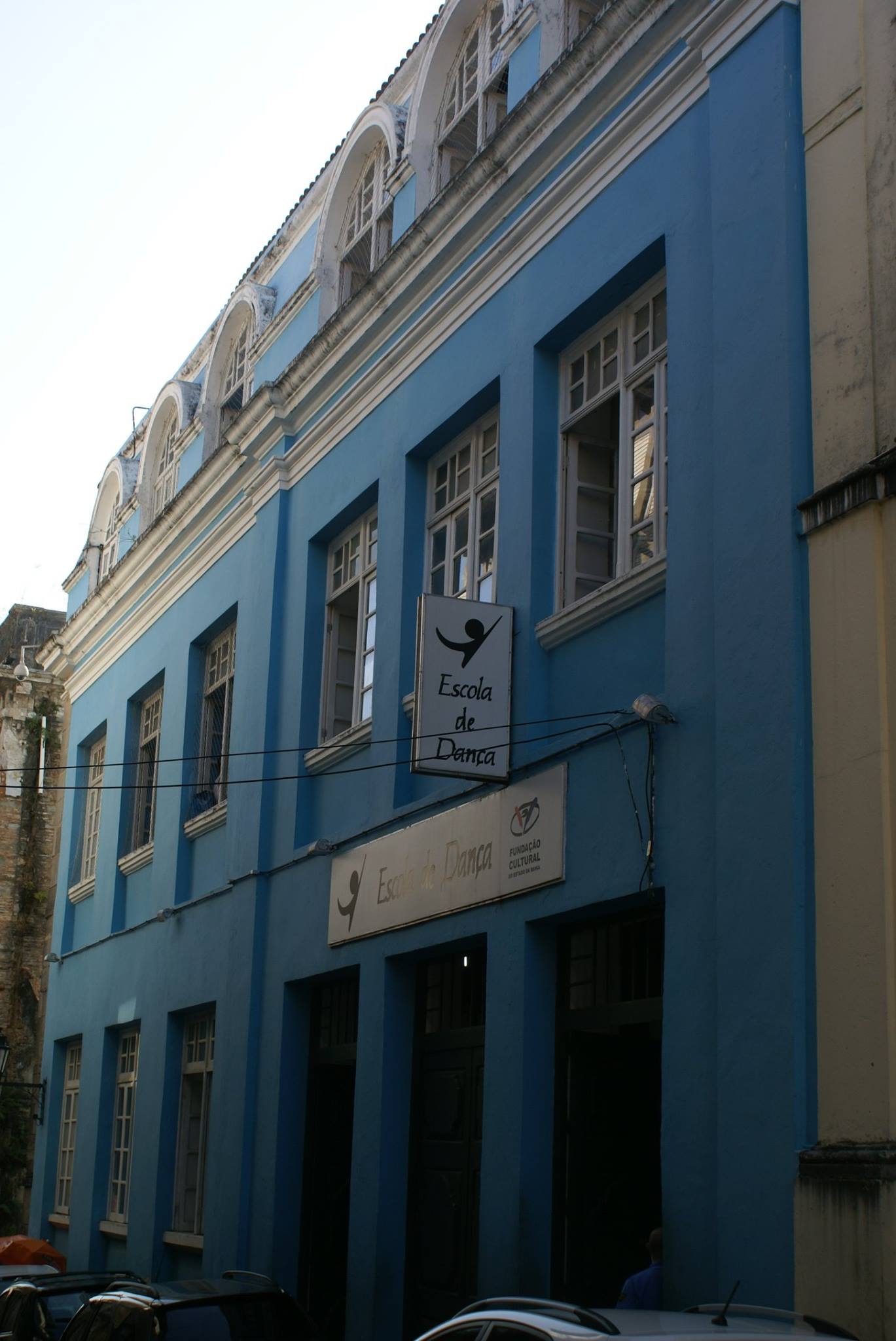 fachada da escola de dança