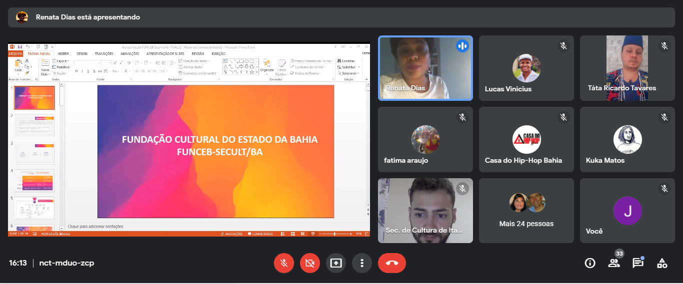 apresentação de renata