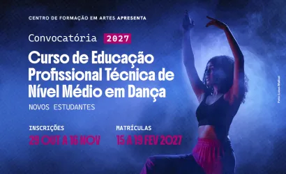 Escola de Dança da Funceb abre seleção para nova turma do Curso Técnico em Dança