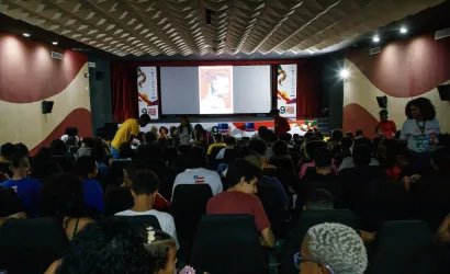 Cineclube Bahia Pela Paz exibe o filme ‘Deixa na Régua’ e amplia acesso de jovens ao cinema