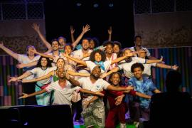 Musical Vou ser Artista - (Viva ao teatro- Palco e Ofício) foto: Lucas Malkult