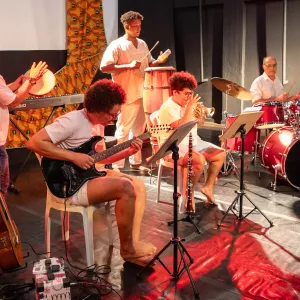Aula inaugural marca retomada do curso de Iniciação Musical do Centro de Formação em Artes da Funceb