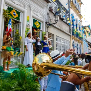 Filarmônicas contempladas em edital da Funceb celebram a preservação da história no desfile do 2 de Julho