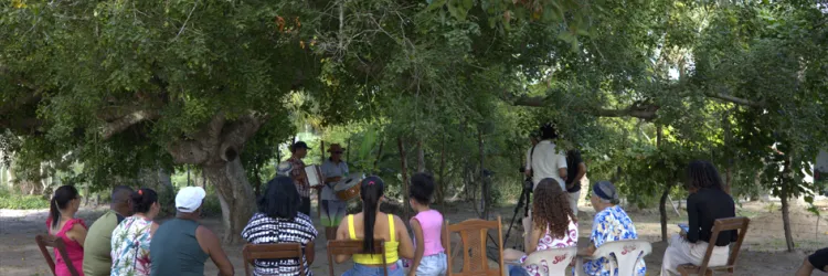 A produção conta com uma trilha sonora (EP) interpretada pelo grupo Calango Tião e cinco vídeos com imagens da região do Catana Novo (Ponto) e Catana Velho, no município de Água Fria.