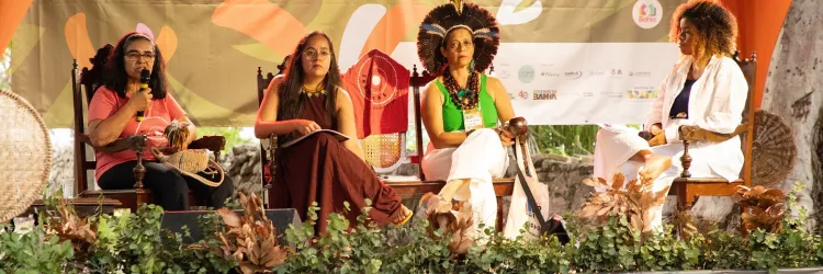 Autoras selecionadas no projeto Circulações Literárias da Bahia participaram da 1ª Festa Literária de Igatu