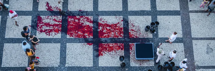 Bolsista selecionada em parceria inédita entre Funceb e Goethe-Institut expõe em suas obras a violência imposta aos corpos negros no Brasil