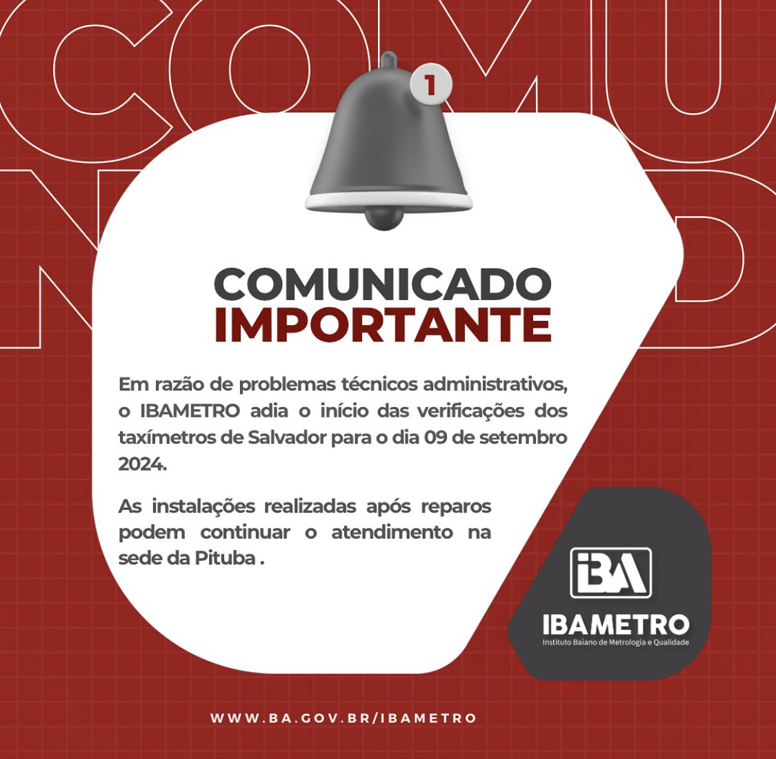 COMUNICADO