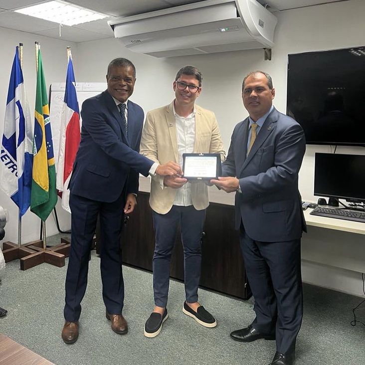 Homenagem presidente do Inmetro