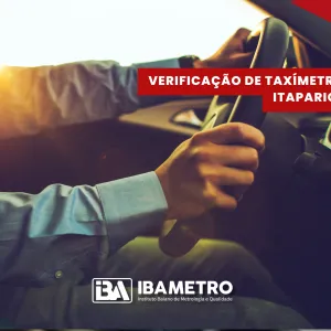 verificação de taximetro Itaparica